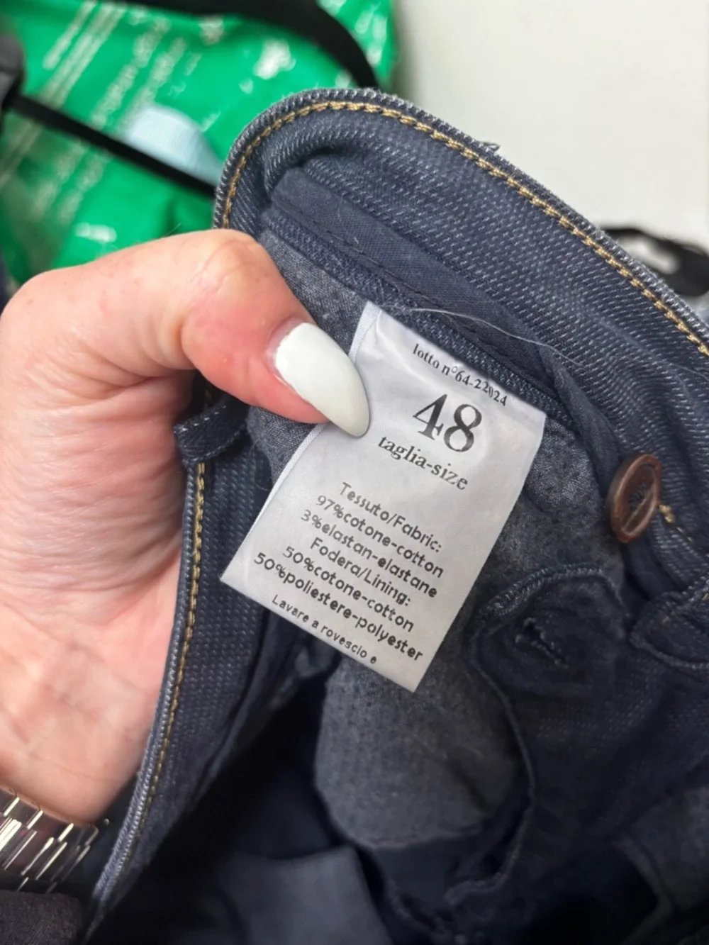 Porfirio Rubirosa Textured Cotton Trousers